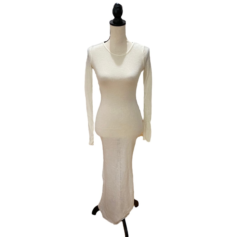 Long Sleeve Knit Maxi Dress - Picture 1 of 2
